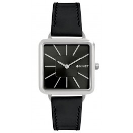 Černé dámské hodinky MINET OXFORD BLACK GLAMOUR MWL5102