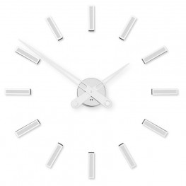 Designové nalepovací hodiny Future Time FT9600WH Modular white 60cm