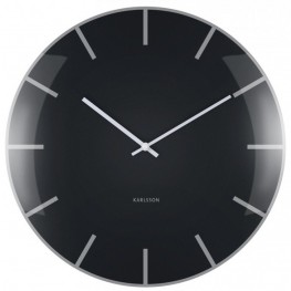 Designové nástěnné hodiny 5722BK Karlsson 40cm