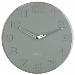 Designové nástěnné hodiny KA5759GR Karlsson 30cm