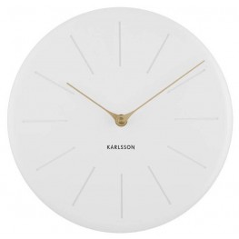 Designové nástěnné hodiny KA5772WH Karlsson 25cm