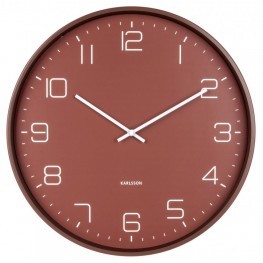 Designové nástěnné hodiny Karlsson KA5751RD 40cm