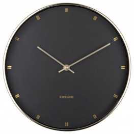 Designové nástěnné hodiny Karlsson KA5776BK 27cm