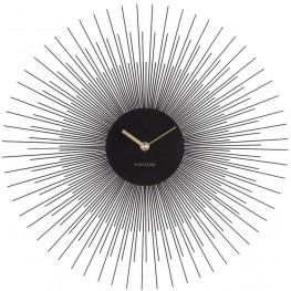 Designové nástěnné hodiny Karlsson KA5817BK 45cm