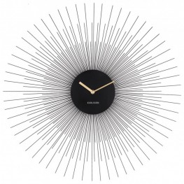 Designové nástěnné hodiny Karlsson KA5818BK 60cm