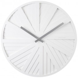 Designové nástěnné hodiny Karlsson KA5839WH 40cm