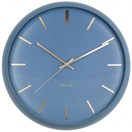 Designové nástěnné hodiny Karlsson KA5840BL 40cm