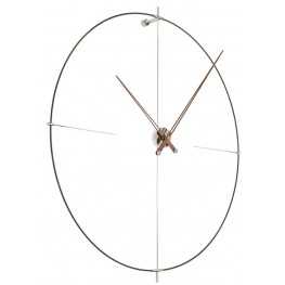 Designové nástěnné hodiny Nomon Bilbao N BilbaoBN černé 110cm