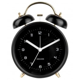 Designový budík Karlsson KA5711BK 21cm