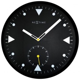 Hodiny NEXTIME 3049 32cm Serious Black