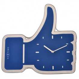 Hodiny NEXTIME 3072bl Facebook Like 42cm