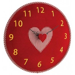Nástěnné hodiny s motivem srdce TFA 60.3025.05