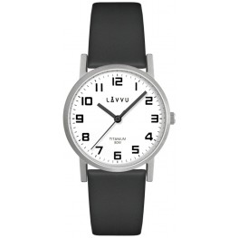 Stříbrné dámské titanové hodinky LAVVU LWL5030 MANDAL