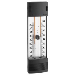 Teploměr min-max - černý TFA 10.3016