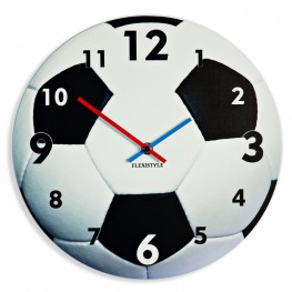 Flexistyle z100a - nástěnné skleněné fotbalové hodiny