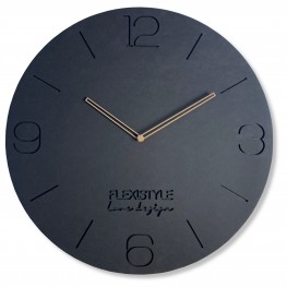 Flexistyle z210c - velké nástěnné hodiny s průměrem 50 cm