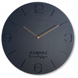Flexistyle z210c - velké nástěnné hodiny s průměrem 50 cm