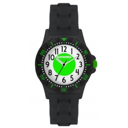 Svítící černo-zelené sportovní chlapecké hodinky CLOCKODILE SPORT CWB0048