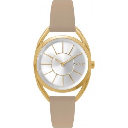MINET MWL5094 Béžovo-zlaté dámské hodinky ICON BIEGE ELEGANCE