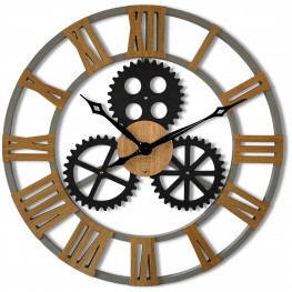 Flexistyle z221 - velké nástěnné hodiny s průměrem 80 cm