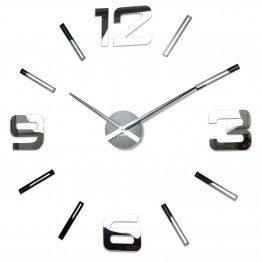 Flexistyle z540g - nalepovací hodiny s průměrem 100-130 cm