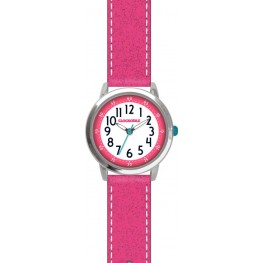 CLOCKODILE Růžové třpytivé dívčí dětské hodinky SPARKLE CWG5098