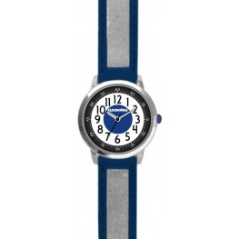 CLOCKODILE Tmavě modré reflexní dětské hodinky REFLEX CWX0016