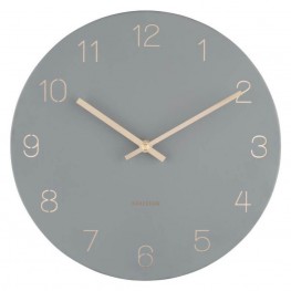 Designové nástěnné hodiny KA5788GY Karlsson 30cm