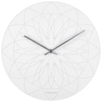 Designové nástěnné hodiny Karlsson KA5836WH 35cm