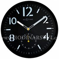 Hodiny NEXTIME 3050 32cm Serious Black