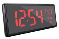 JVD DH308.1 - Stále svítící digitální hodiny s vynikající čitelností a měřením teploty a vlhkosti_SL