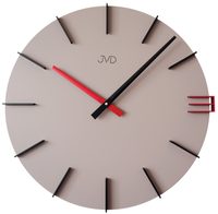 JVD HC44.3 - Hodiny s originálním provedením číslice 3