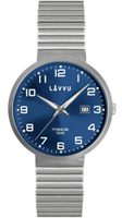 LAVVU LWM0221 Titanové pružné hodinky s vodotěsností LUNDEN Blue