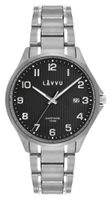 LAVVU Titanové hodinky se safírovým sklem TITANIUM LILLEHAMMER Black LWM0154