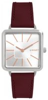 MINET Vínové dámské hodinky OXFORD CLASSY BORDEAUX MWL5105