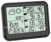 Meteostanice se třemi senzory teploty/vlhkosti TFA 35.1142.01 VIEW