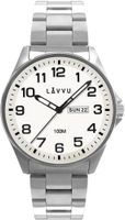 Ocelové pánské hodinky LAVVU LWM0140 BERGEN White