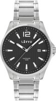 Pánské hodinky se safírovým sklem LAVVU LWM0162 NORDKAPP Black