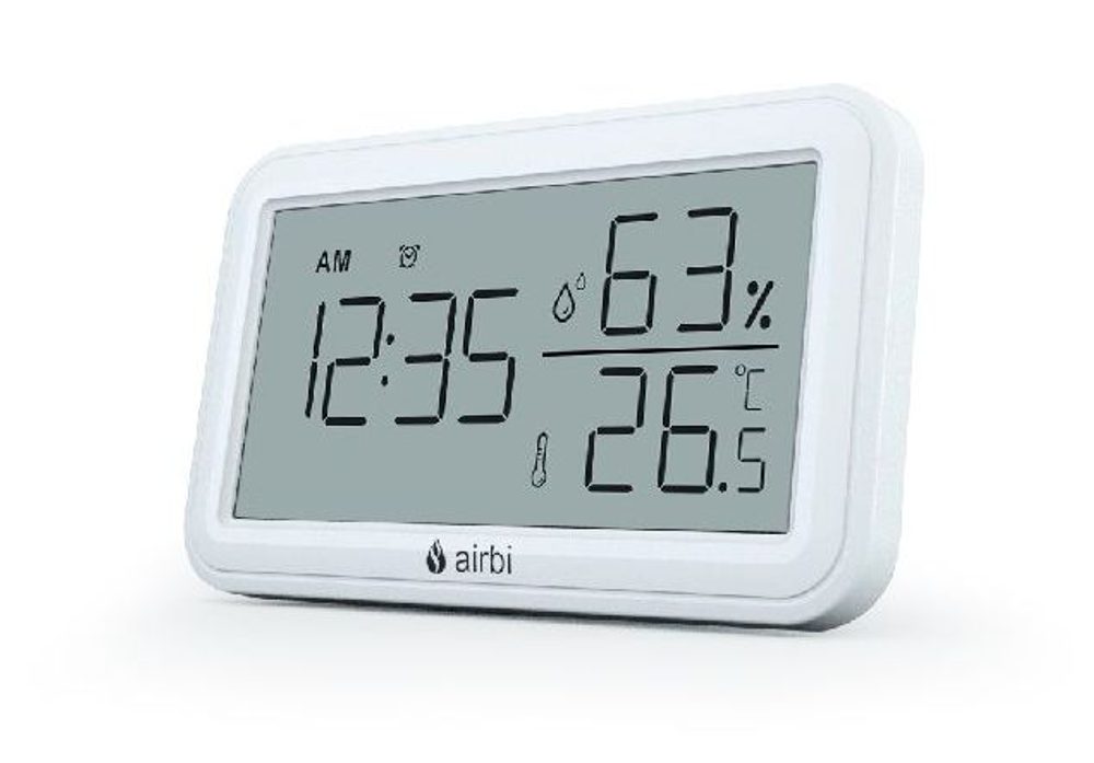 Pokojový teploměr a vlhkoměr Airbi INDOOR - bílý