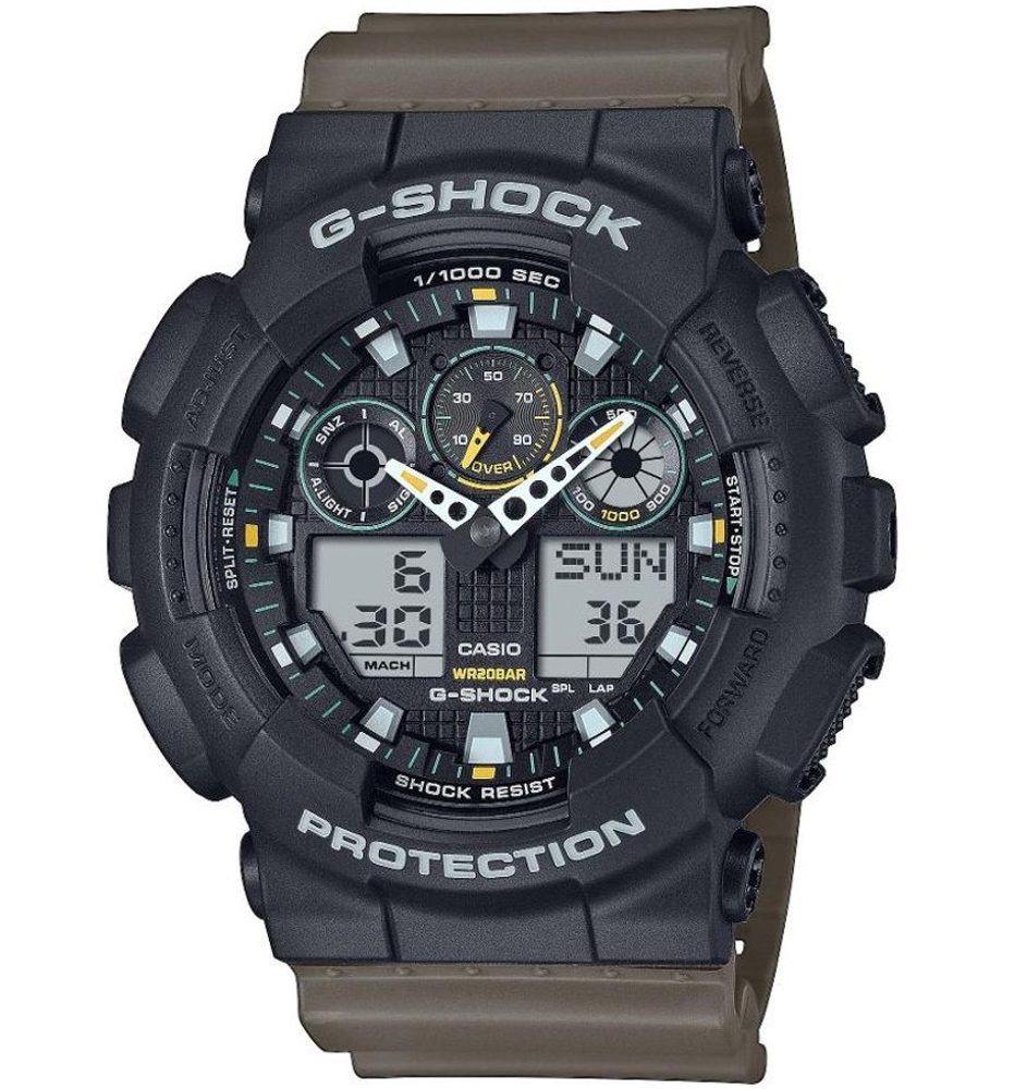 Hodinky Casio G-Shock GA-100TU-1A3ER