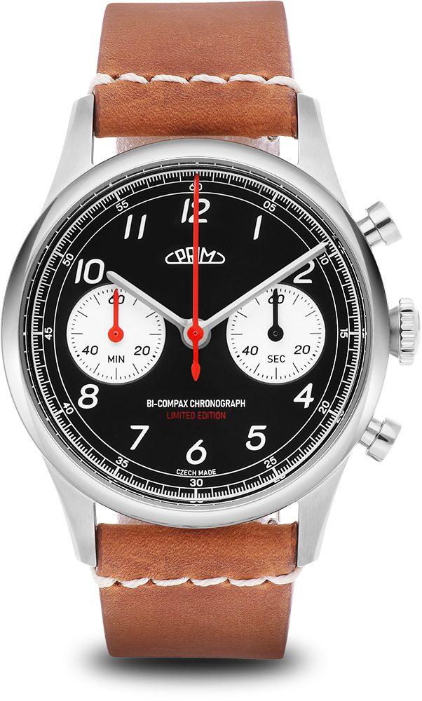 Hodinky PRIM Racing Bi-Compax Chronograph W91P.13211.B