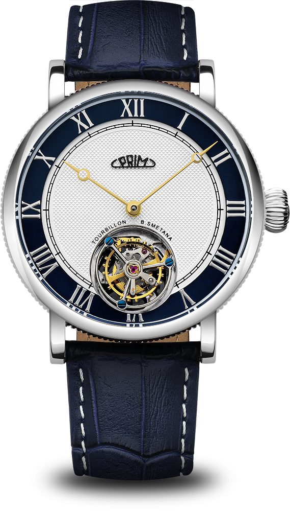 Hodinky PRIM Tourbillon Bedřich Smetana Gold W91P.13235.E